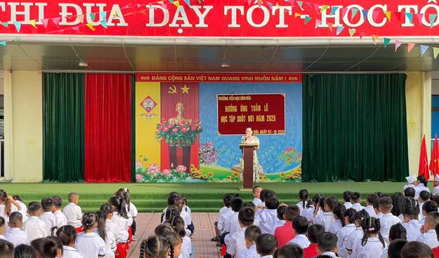 PHÁT ĐỘNG HƯỞNG ỨNG TUẦN LỄ HỌC TẬP SUỐT ĐỜI NĂM 2025